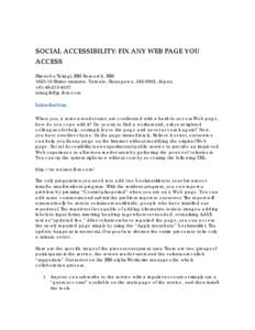 Microsoft Word - socialaccessibility takagi 2009 v2.doc