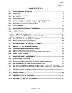 Earth / Fishkeeping / Anaerobic digestion / Environmental soil science / Landfill / Leachate / Sump / Hazardous waste / Title 40 of the Code of Federal Regulations / Waste management / Environment / United States Environmental Protection Agency