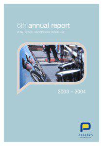 6th annual report of the Northern Ireland Parades Commission