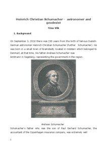 Heinrich Christian Schumacher / Peter Andreas Hansen / Johann Georg Repsold / Schumacher / Friedrich Georg Wilhelm von Struve / Jacob Struve / Mannheim Observatory / Carl Friedrich Gauss / Tartu Observatory / Royal Society / Struve family / Fellows of the Royal Society