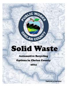 Solid Waste Automotive Recycling Options in Chelan County[removed]Updated[removed]