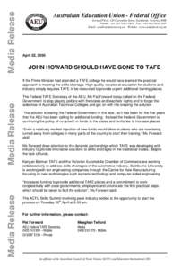 Microsoft Word - HowardTAFE2204.doc