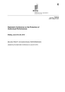 Civil law / Copyright law / Intellectual property law / WIPO Performances and Phonograms Treaty / Related rights / Russian law / Reservation / Agreement on Trade-Related Aspects of Intellectual Property Rights / Royalties / Law / Patent law / International relations