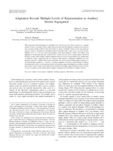 Journal of Experimental Psychology: Human Perception and Performance 2009, Vol. 35, No. 4, 1232–1244 © 2009 American Psychological Association[removed]/$12.00 DOI: [removed]a0012741