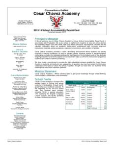 Education policy / No Child Left Behind Act / Cesar Chavez Academy / Adequate Yearly Progress / Colegio Cesar Chavez / Lebanon School District / Education / Standards-based education / 107th United States Congress