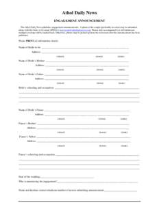 Microsoft Word - engagement announement form for WEB.doc