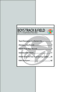 BOYS TRACK & FIELD[removed]CHAMPIONSHIP RECORDS