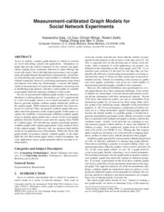 Random graphs / Social networks / Watts and Strogatz model / Network theory / Degree distribution / Barabási–Albert model / Graph / Topology / Community structure / Graph theory / Mathematics / Networks