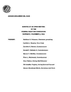 Politics / Petersen / Donald F. McGahn II / Steven T. Walther / Joe Biden / Government / Elections in the United States / Federal Election Commission / Cynthia L. Bauerly / Ellen L. Weintraub