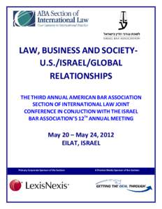 ABA International – Israel Bar Association Joint Conference and Meeting