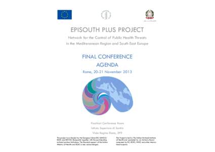 Agenda Final EpiSouth Project Conference_VerGloria + silvia 2