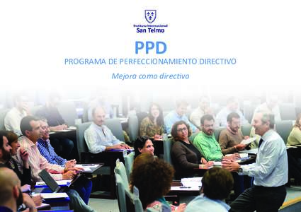 PPD  PROGRAMA DE PERFECCIONAMIENTO DIRECTIVO Mejora como directivo  Rafael Navarro Sánchez