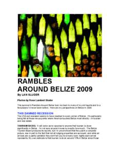 Microsoft Word - BelizeRambles2009.docx