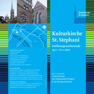 Hauptbahnhof  ›Faulenstraße‹ Kulturkirche St. Stephani