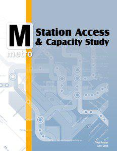 Microsoft Word - Station Access & Capacity Study 2008 Apr.doc