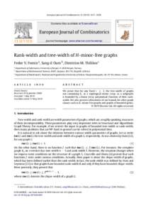 Rank-width and tree-width of H-minor-free graphs