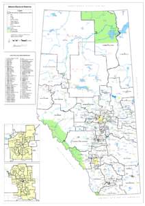 Provincial Electoral Divisions - All - Map