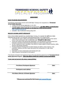 Humanitarian aid / Occupational safety and health / Federal Emergency Management Agency / Recruit training / Management / Emergency management / Public safety / Disaster preparedness