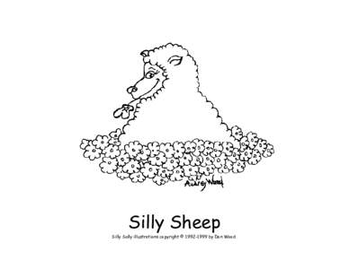 Silly Sheep  Silly Sally illustrations copyright © [removed]by Don Wood 