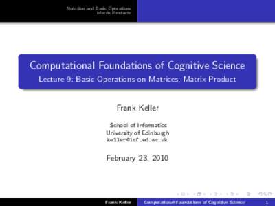 Algebra / Mathematics / Linear algebra / Matrices / Matrix theory / Sparse matrices / Multiplication / Matrix / Square matrix / Array programming / Product / Identity matrix