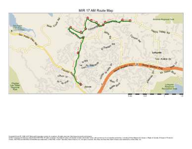 MIR 17 AM Route Map  0 mi 0.5