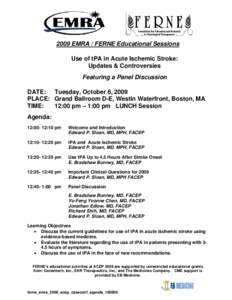 Microsoft Word - ferne_emra_2009_acep_caseconf_agenda_100609.doc