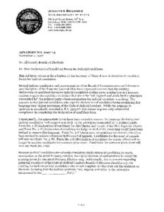 Form No. 2-D Prescribed by Secretary of State[removed]DECLARATION OF CANDIDACY PARTY PRIMARY ELECTION For Chief Justice and Justice of the Ohio Supreme Court To be filed with the Secretary of State not later than 4 p.