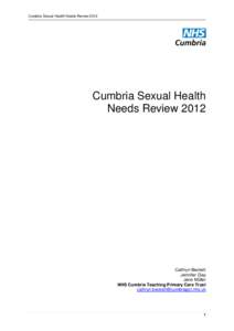 Cumbria Sexual Health Needs Review[removed]Cumbria Sexual Health Needs Review[removed]Cathryn Beckett