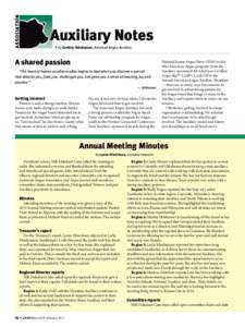 ASSOCIATION  		 Auxiliary Notes @by Cortney Holshouser, American Angus Auxiliary