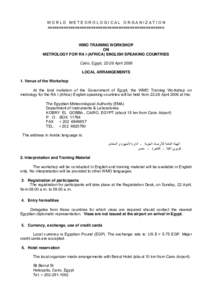 Microsoft Word - TWSh-Cairo_Local-Arrangements.doc