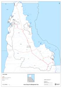 Cook Shire Urban Flying-Fox Management Area map