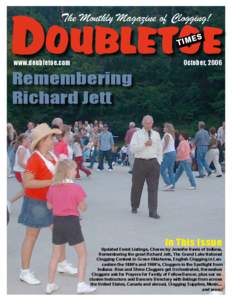 DOUBLETOE The Monthly Magazine of Clogging! S E TIM
