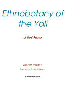 Ethnobotany of the Yali of West Papua
