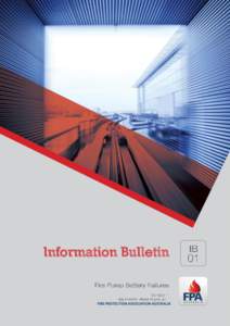 Information Bulletin  Fire Pump Battery Failures 1.0