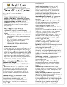 Law / Data privacy / Health Insurance Portability and Accountability Act / Healthcare in the United States / Health informatics / Privacy / Confidentiality / Internet privacy / Patient Safety and Quality Improvement Act / Ethics / Privacy law / Health