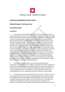 Museology / Cultural studies / Humanities / Cultural heritage / Listed building / Scheduled monument / Stained glass conservation / English Heritage / Town and country planning in the United Kingdom / Conservation-restoration