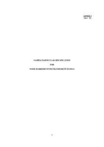 Structural system / Environmental engineering / Noise barrier / Film speed / Glass / Noise regulation / Wall / Technology / Visual arts / Noise pollution / Acoustics / Noise reduction