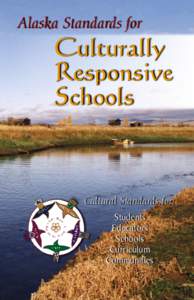 Alaska Standards for  Culturally Responsive Schools