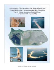 Assessment of Impacts from the Hart-Miller Island Dredged Material Containment Facility, Maryland