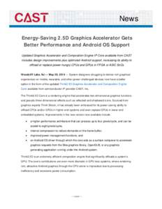 CAST ‘s 200th 8051 IP Core License Goes to Ensphere Solutions