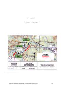 APPENDIX “B”  PIT AREA LOCALITY PLANS 0405/DIPE/38 VICTORIA HIGHWAY 184 – 220 KM GRAVEL SEARCH PHASE 2