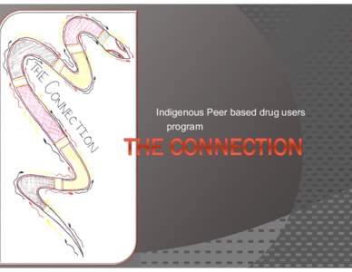 Indigenous Peer based drug users program Who is The Connection? 