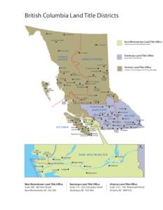 Legislative Assembly of British Columbia / Geography of Canada / Law enforcement in British Columbia / Area code 778 / Kamloops / Thompson Country / British Columbia