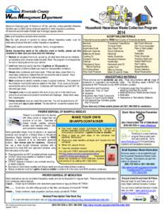 Hazardous waste / Medical ethics / Household Hazardous Waste / Sharps waste / Sharps container / Waste container / Waste Management /  Inc / Litter / Landfill / Environment / Waste / Pollution