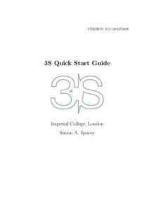 VERSION[removed]3S Quick Start Guide