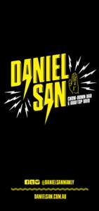 @DANIELSANMANLY DANIELSAN.COM.AU ORDERING IS SIMPLE, HEAD UP TO THE BAR & TELL THEM WHICH NUMBERS YOU WOULD LIKE スナック