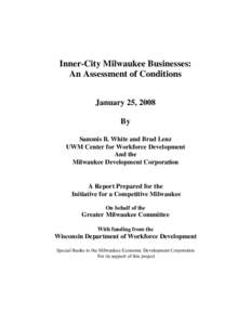 Microsoft Word - Milwaukee Inner City Business Climate Report_2008.doc