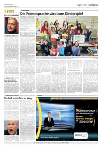 Wir im Süden  Schwäbische Zeitung Freitag, 6. Februar[removed]Nr. 30  LEUTE