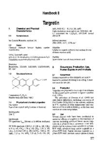 Handbook 8  Targretin 1.  Chemical and Physical