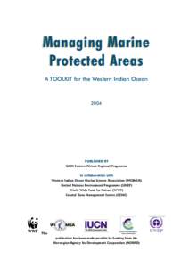 Managing Marine Protected Areas A TOOLKIT for the Western Indian Ocean 2004